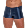 NEK Boxer avec zip Andio Bleu métallisé